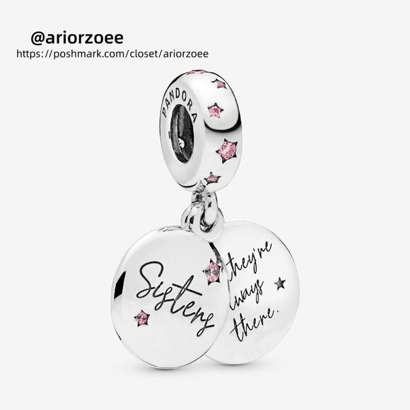 Pandora Forever Sisters Dangle Charm - Picture 2 of 5